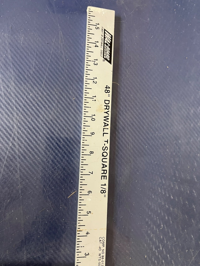 Wal-Board Drywall T-Square, 16" x 48"