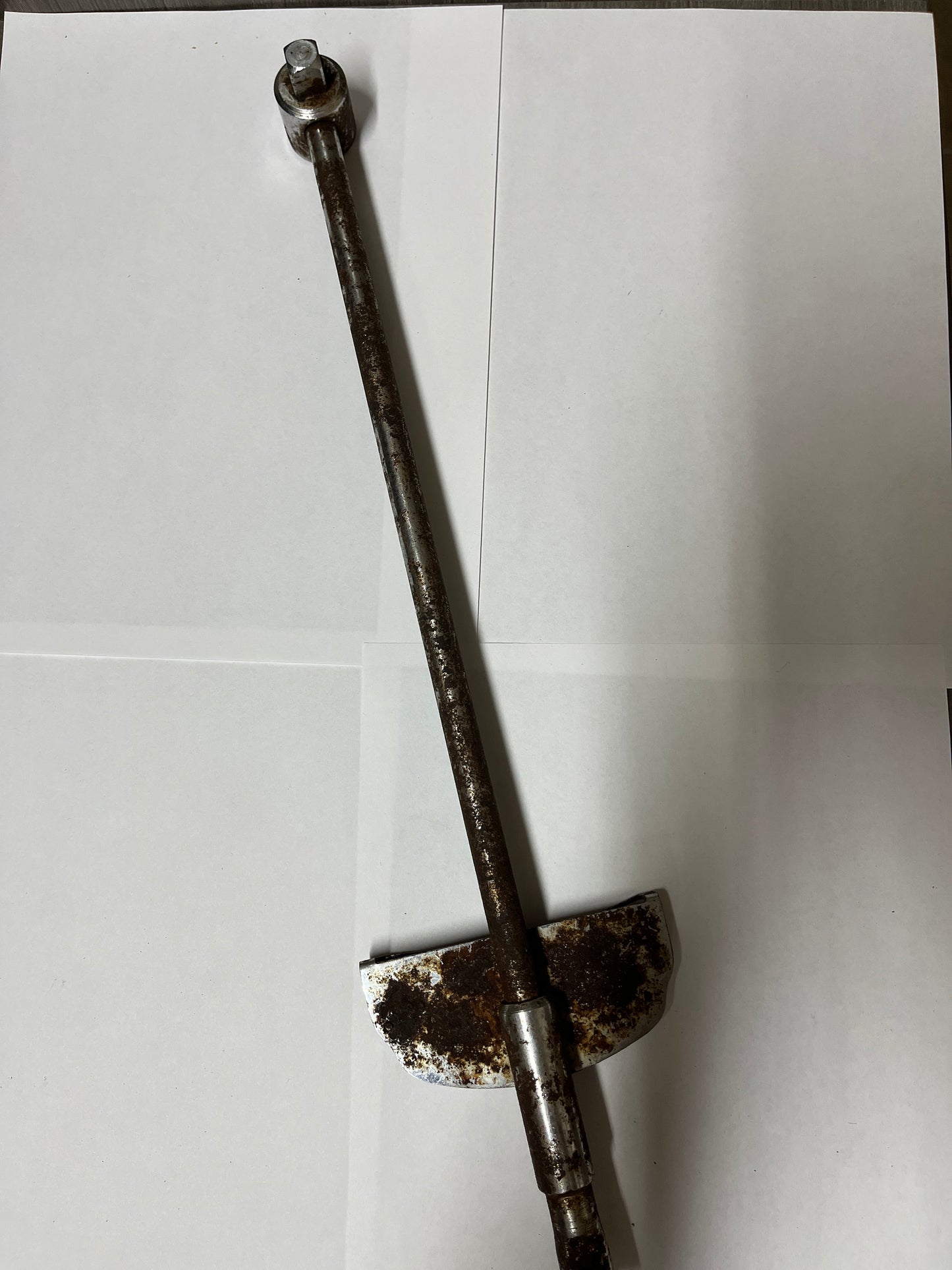 Vintage Sturtevant Beam-Style Torque Wrench – Foot Pounds & Meterograms