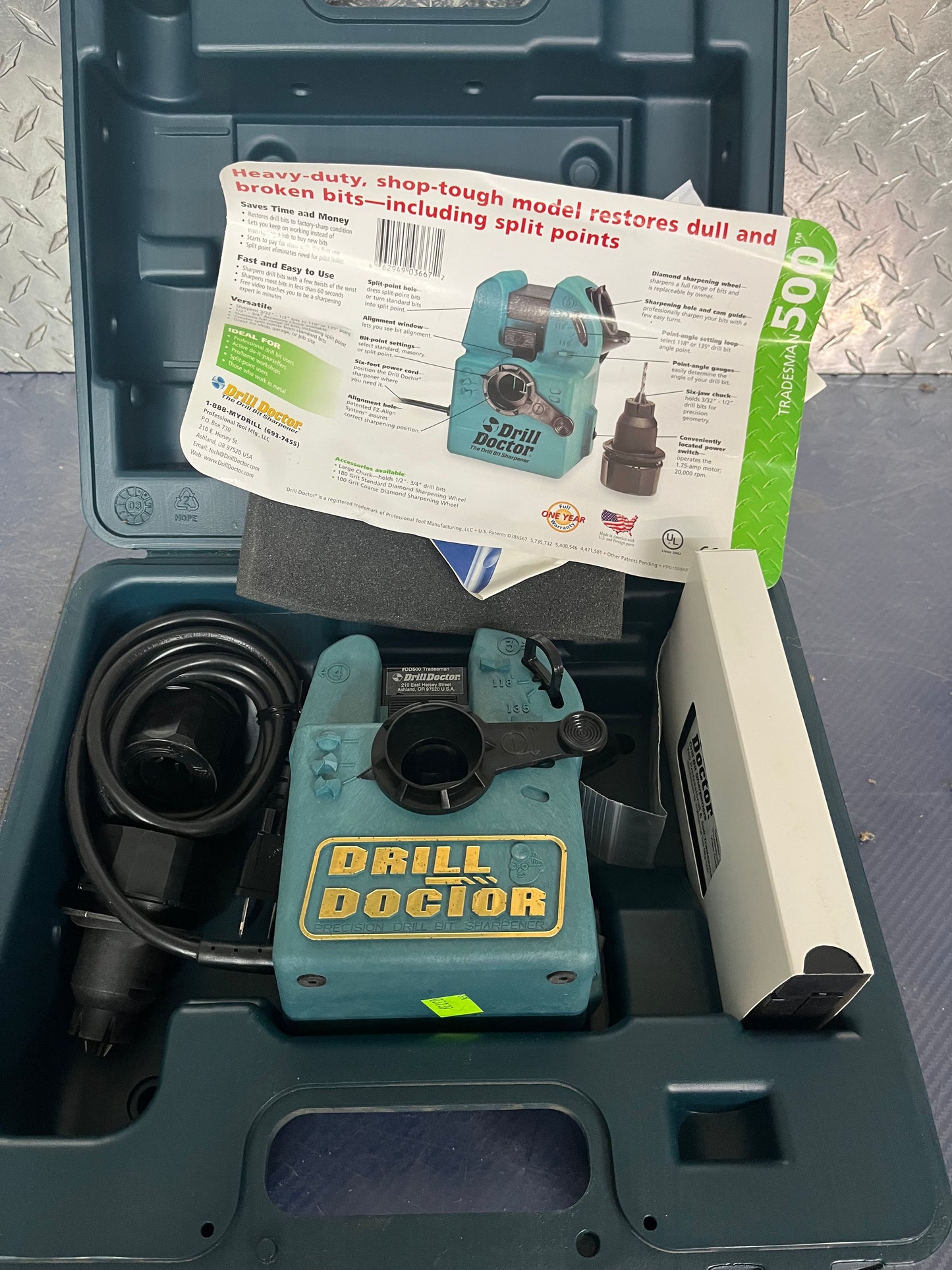 Drill Doctor – Professional Drill Bit Sharpener for Precise and Efficient Drilling