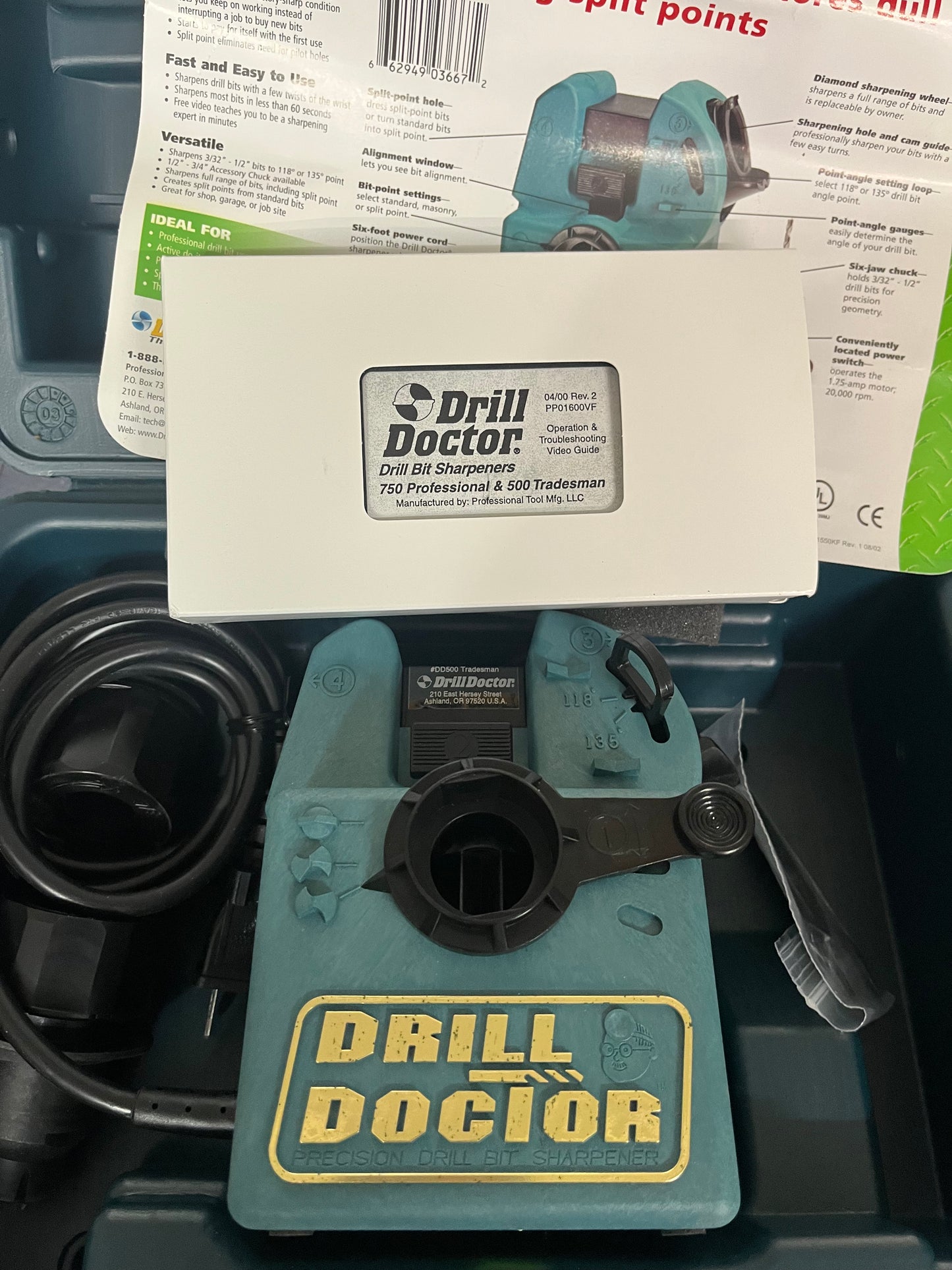 Drill Doctor – Professional Drill Bit Sharpener for Precise and Efficient Drilling