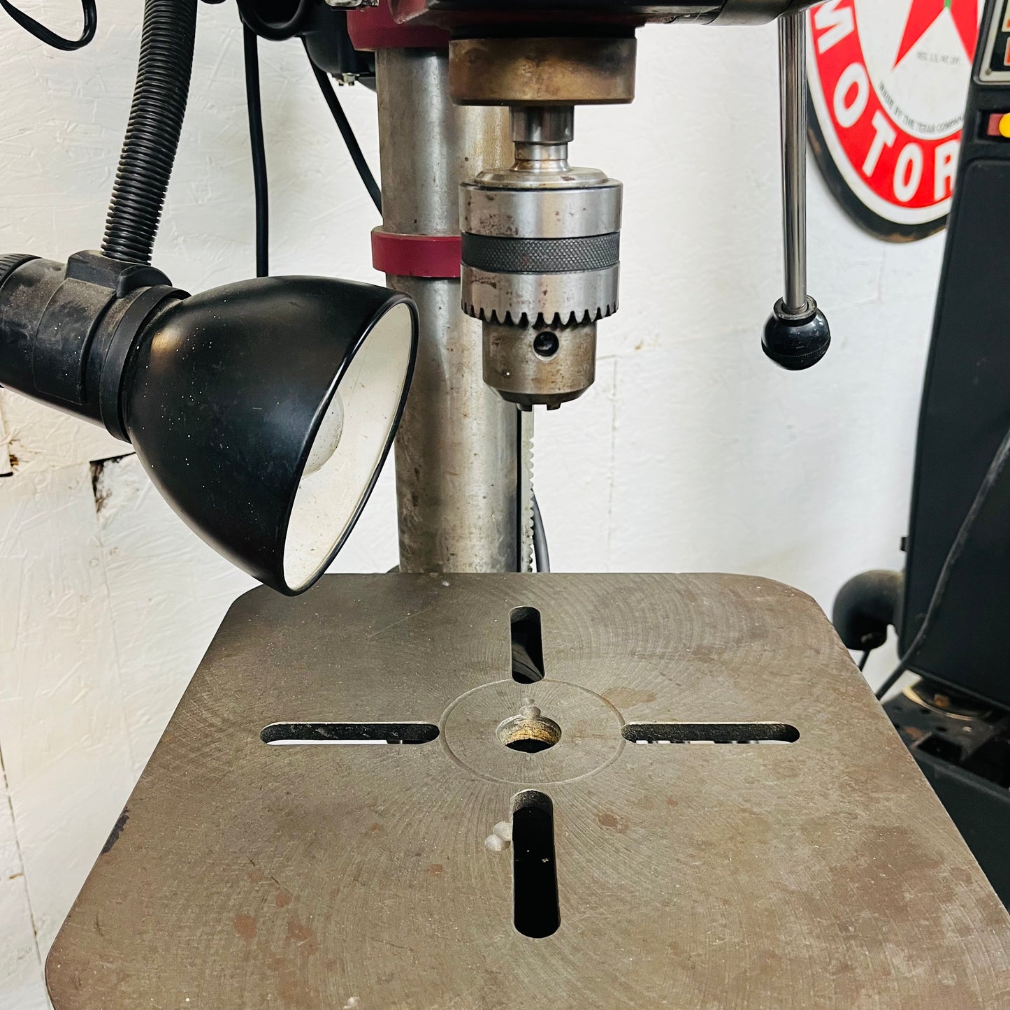 Tradesman Pro 14" 16-Speed Floor Drill Press – Model #8100S