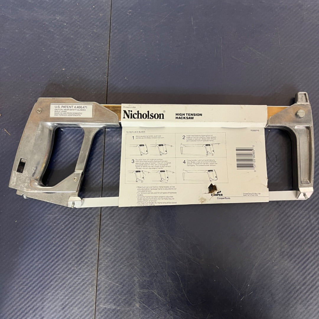 Nicholson High Tension Hacksaw NWT