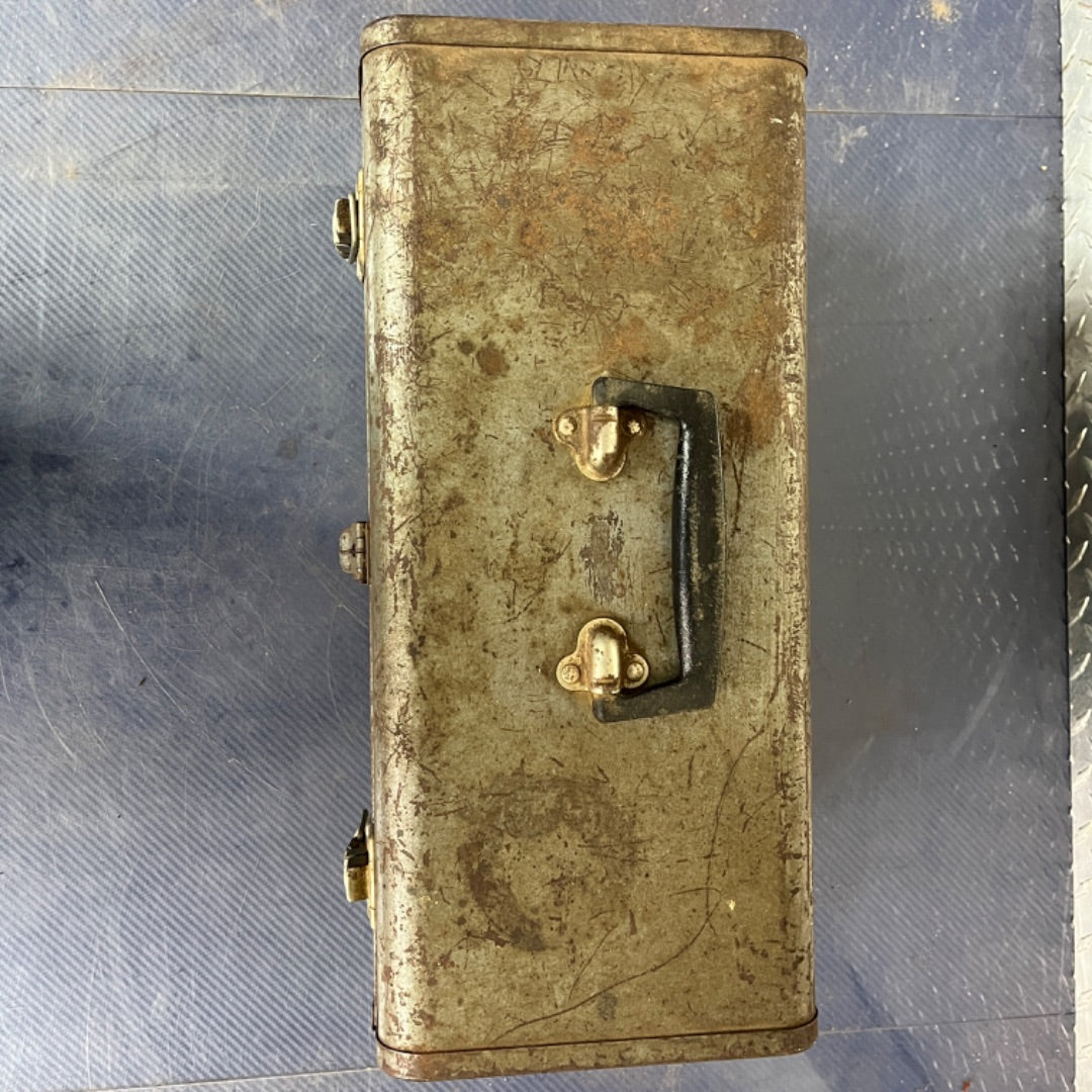 Vintage Craftsman Tool Box with Tray