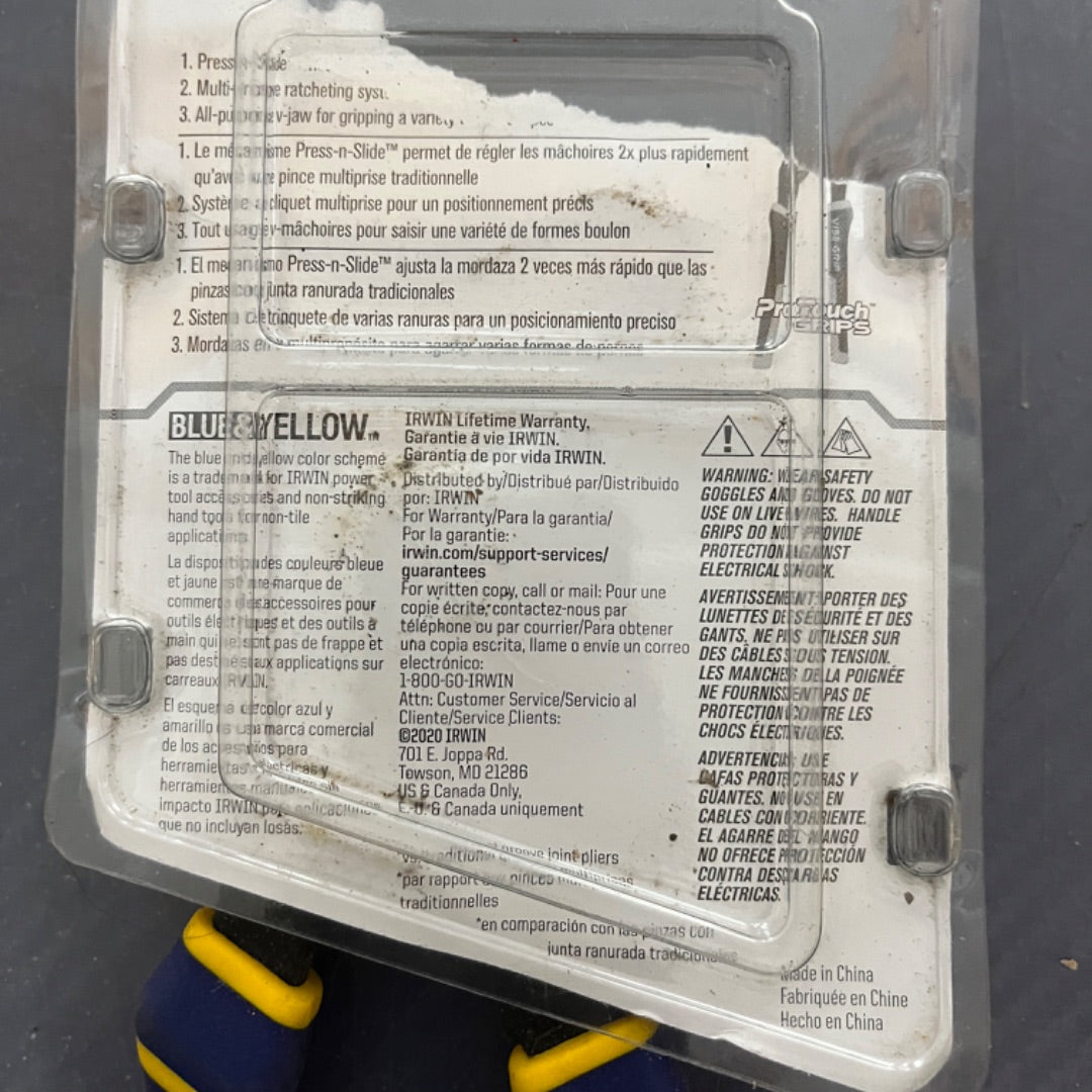 Irwin Vise Grip GrooveLock Pliers