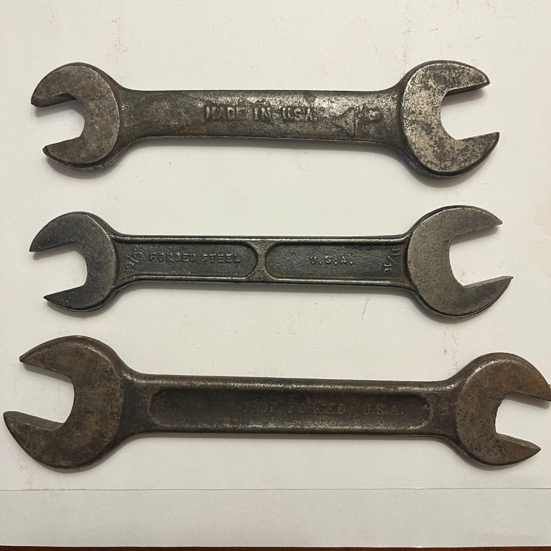 8 Vintage Wrenches USA