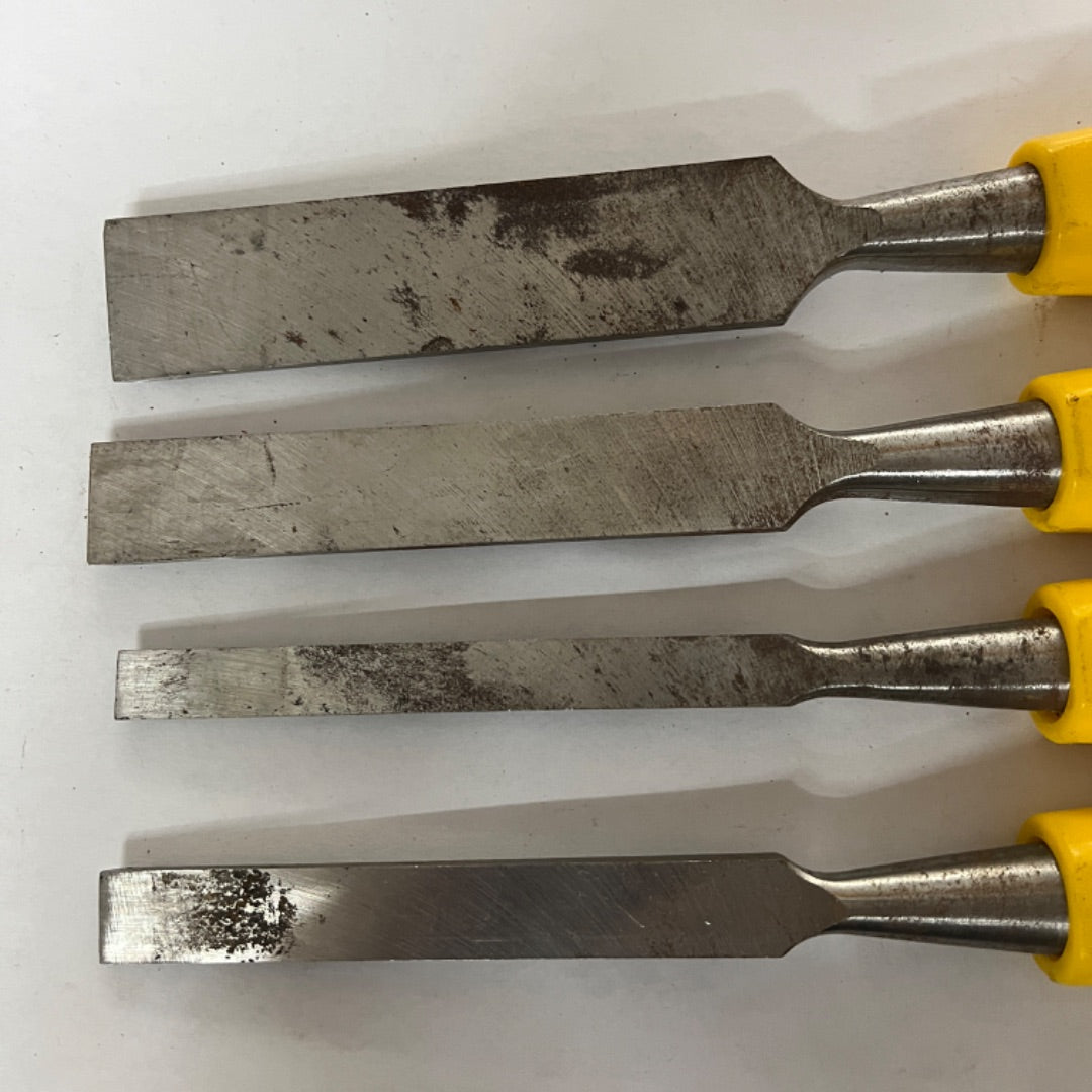 4 Piece Chisel Set 3/8"-1"