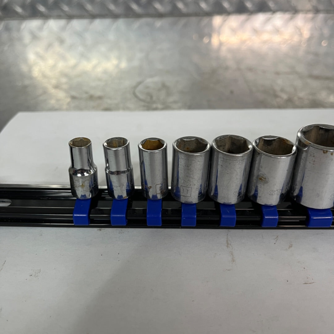 15 Stanley Metric Sockets