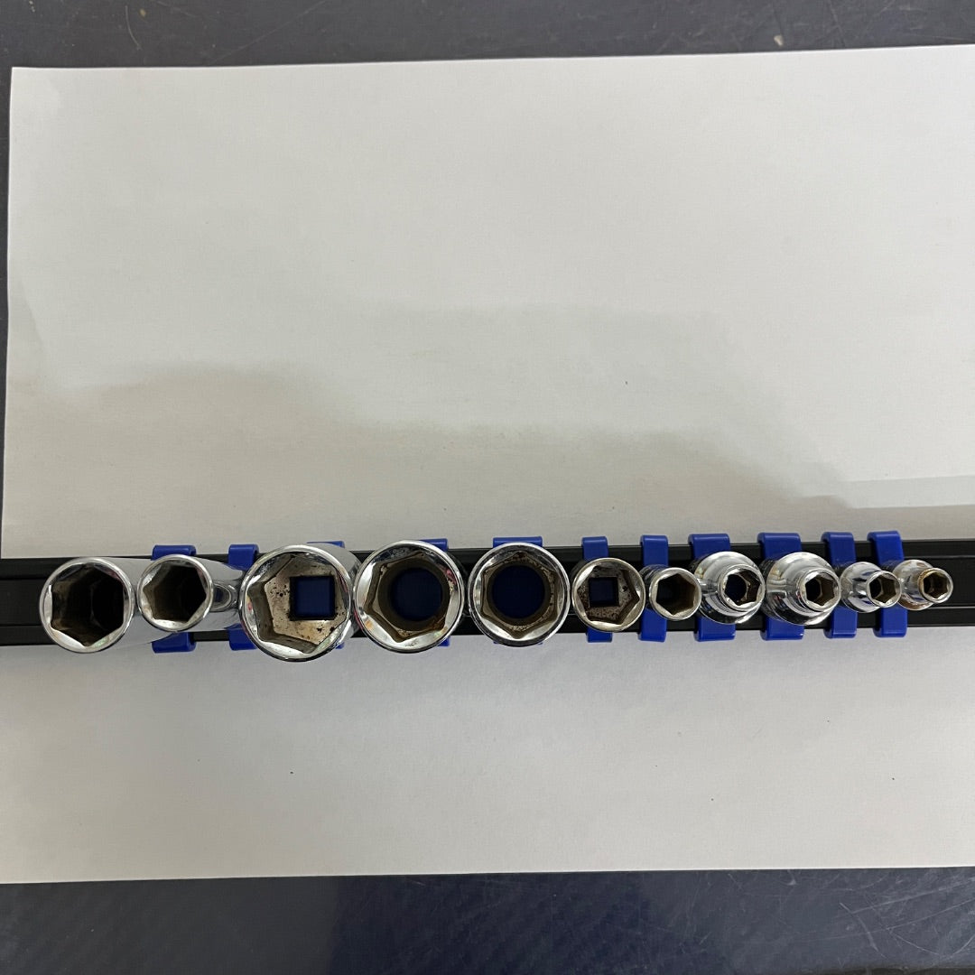 11 Piece Stanley Metric Socket Set