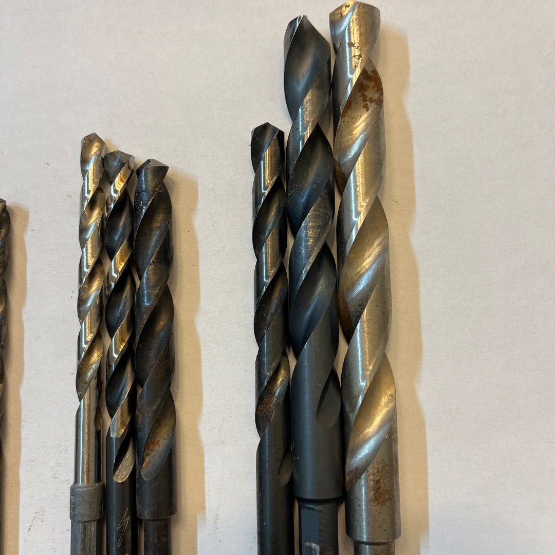 13 Drill Bits Various Sizes