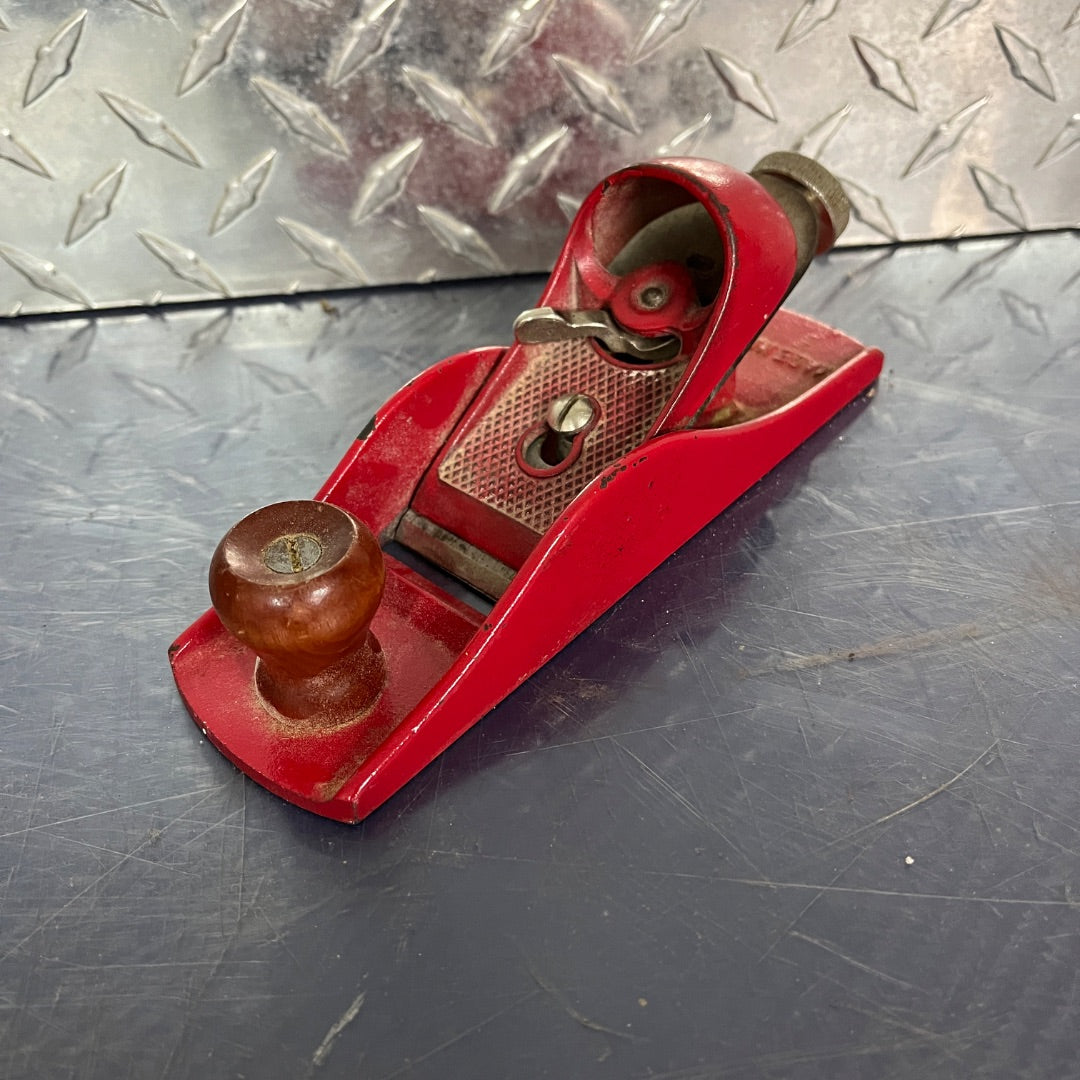 Vintage Block Plane – USA Made | Classic Hand Tool for Woodworking