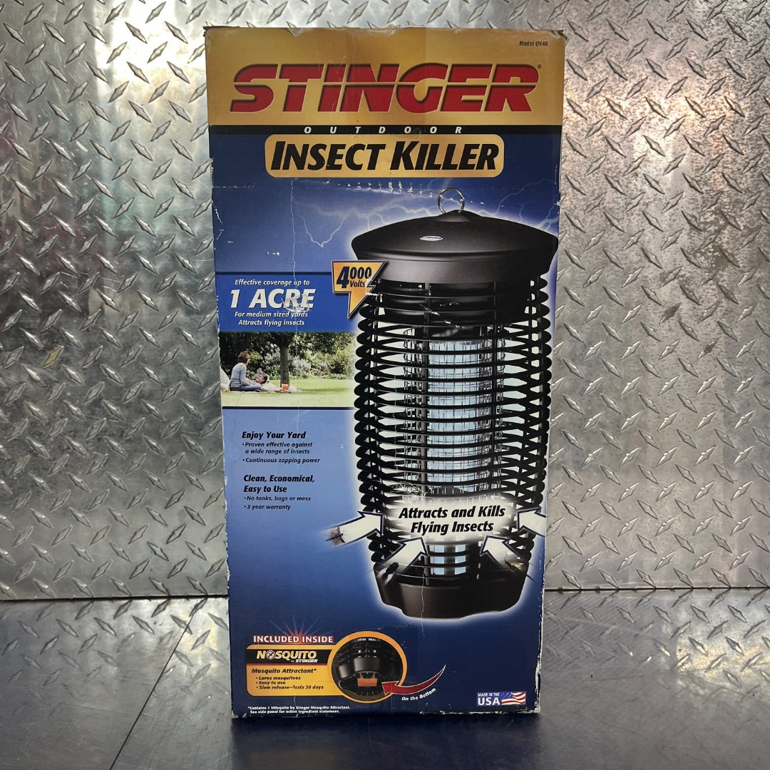 Stinger Outdoor Insect Bug Zapper – Electric Flying Pest Killer for Yard & Patio