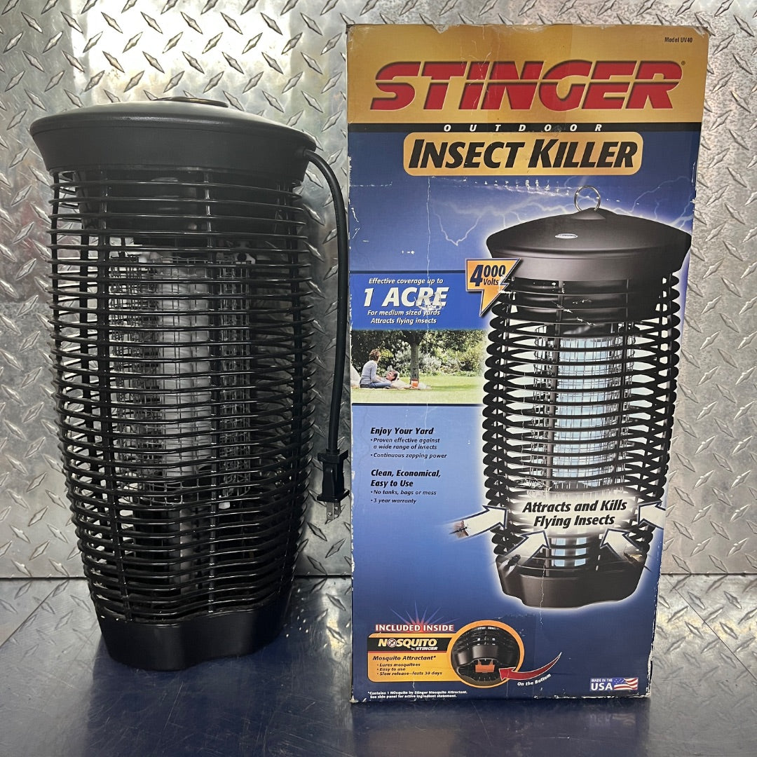 Stinger Outdoor Insect Bug Zapper – Electric Flying Pest Killer for Yard & Patio