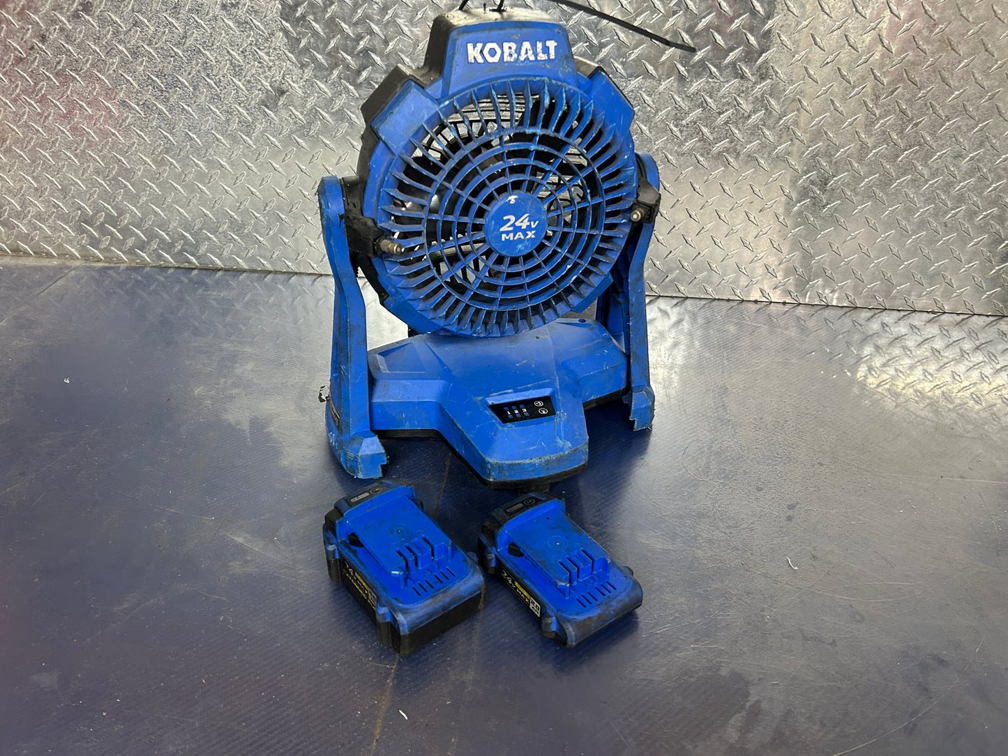 Kobalt 24V Rechargeable Cordless Jobsite Fan