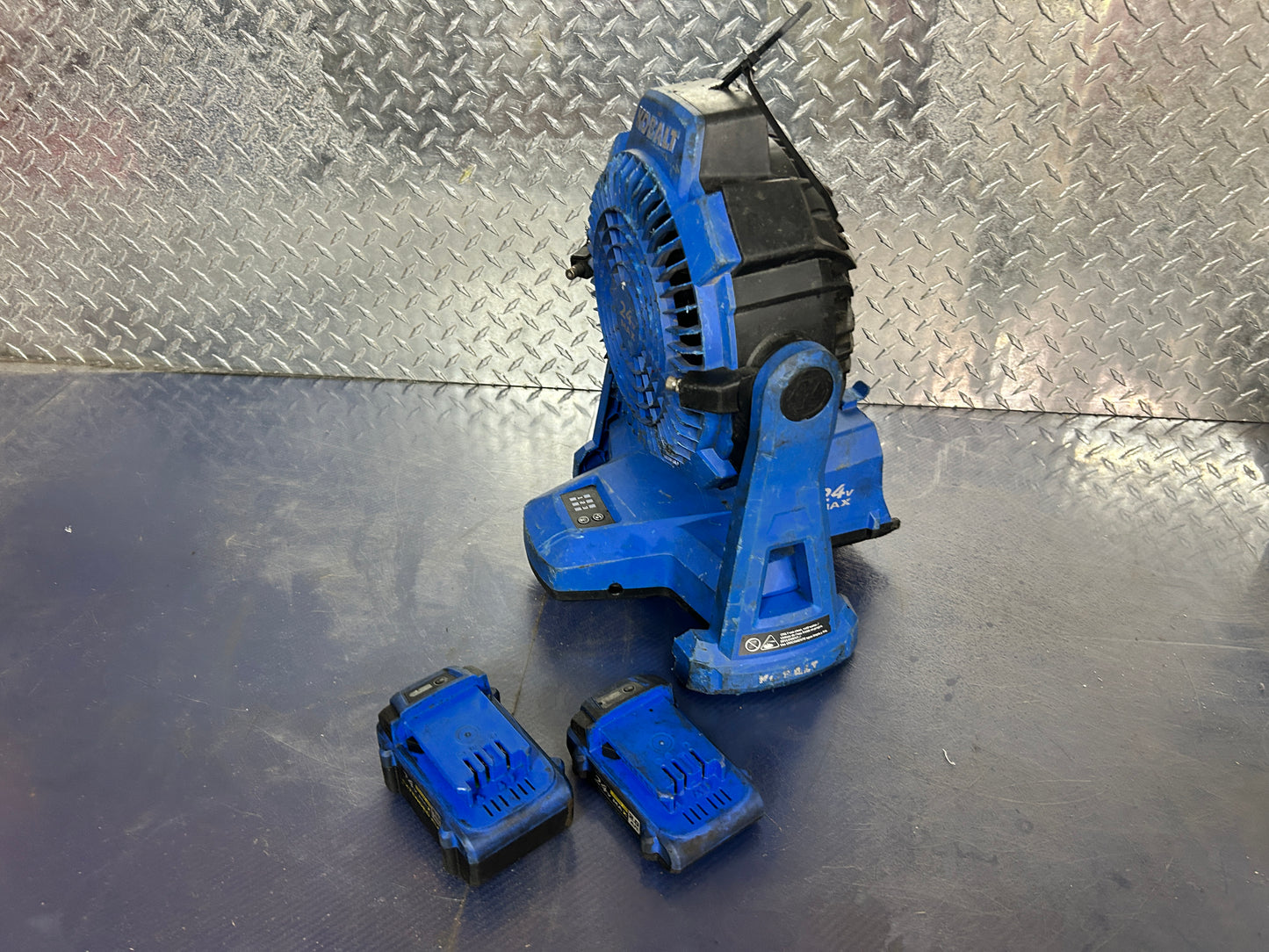 Kobalt 24V Rechargeable Cordless Jobsite Fan