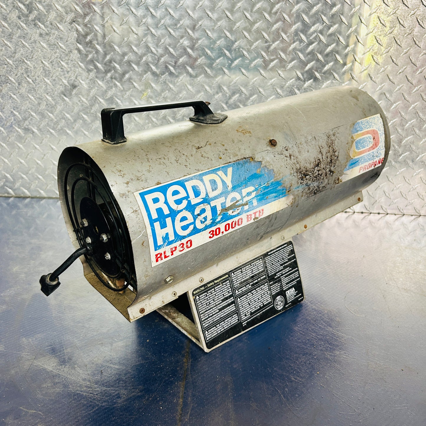 ReddyHeater RLP30 – 30,000 BTU Propane Forced‑Air Jobsite Heater