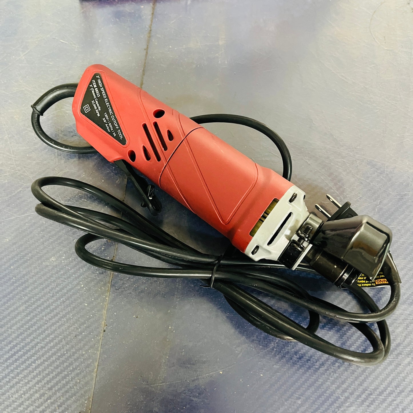 Chicago Electric 3" High-Speed Electric Cutoff Tool – Item 6823