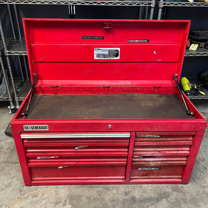 US General 41.25" Tool Chest – Heavy-Duty Steel Storage for Garage or Shop