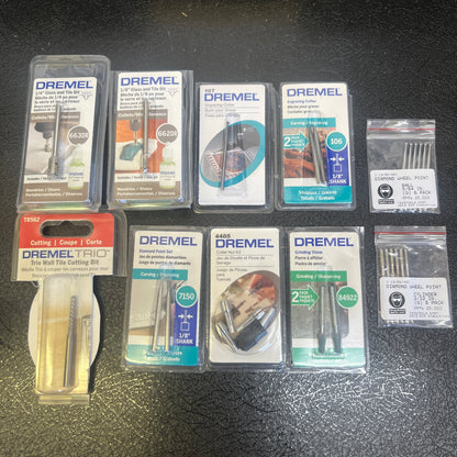 Dremel Rotary Tool Bits & Accessories Set – Cutting, Sanding, Grinding & Polishing