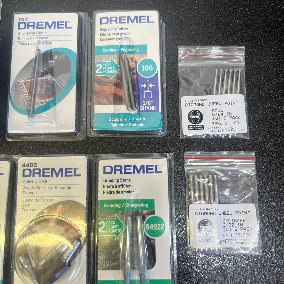 Dremel Rotary Tool Bits & Accessories Set – Cutting, Sanding, Grinding & Polishing