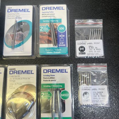 Dremel Rotary Tool Bits & Accessories Set – Cutting, Sanding, Grinding & Polishing