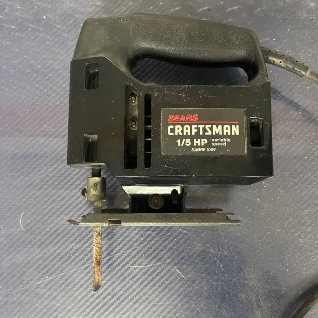 Sears Craftsman 1/5 HP Variable Speed Saber Saw
