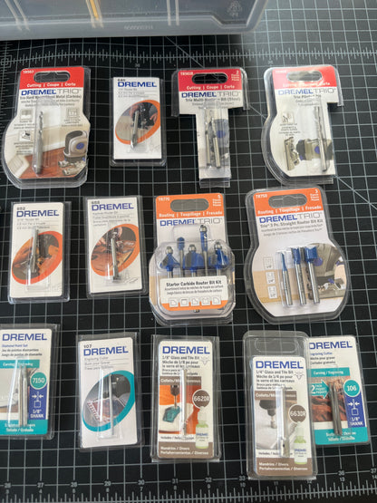 Dremel Rotary Tool Bits & Accessories Set – Cutting, Sanding, Grinding & Polishing