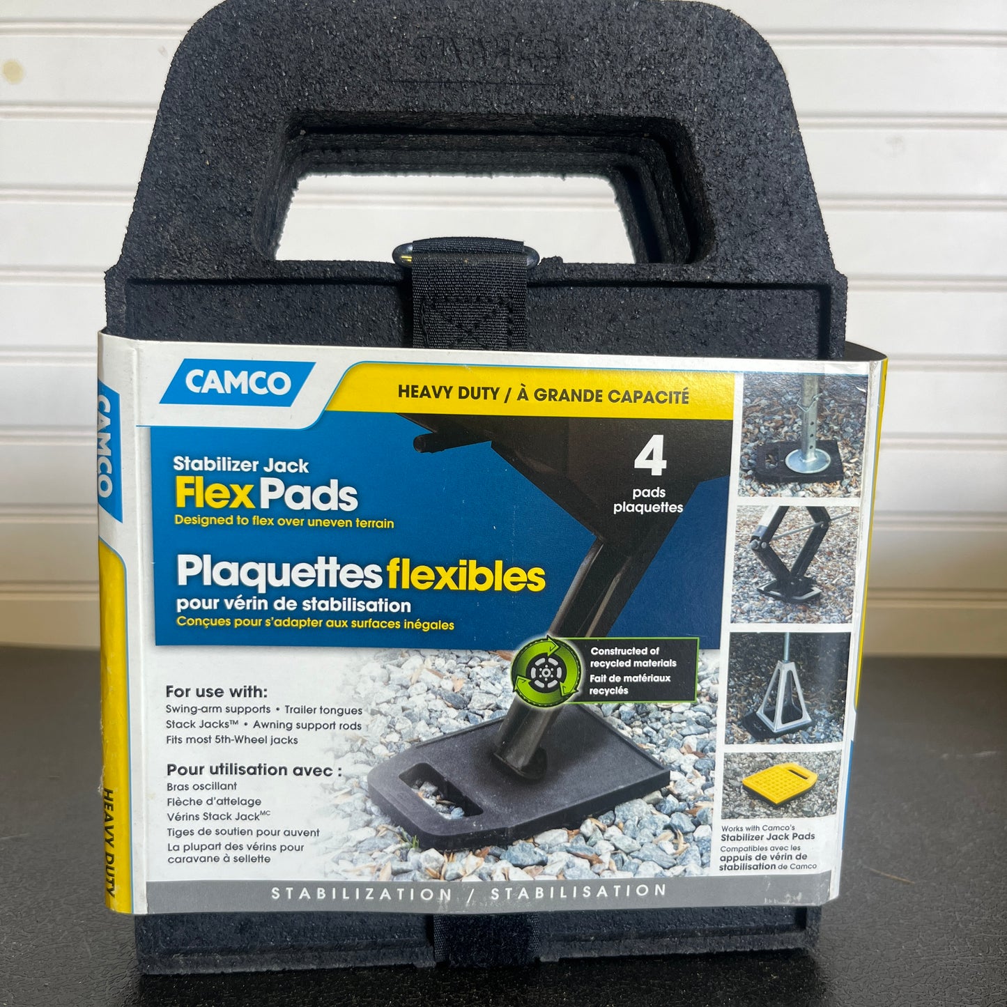 Camco Stabilizer Jack Flex Pads