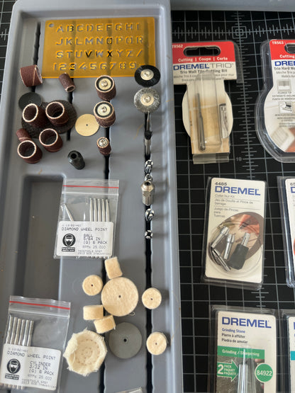 Dremel Rotary Tool Bits & Accessories Set – Cutting, Sanding, Grinding & Polishing