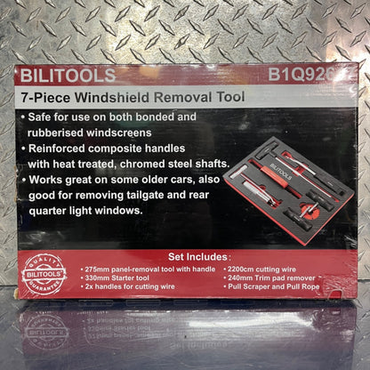 Bilitools 7 Piece Windshield Removal Tool Kit