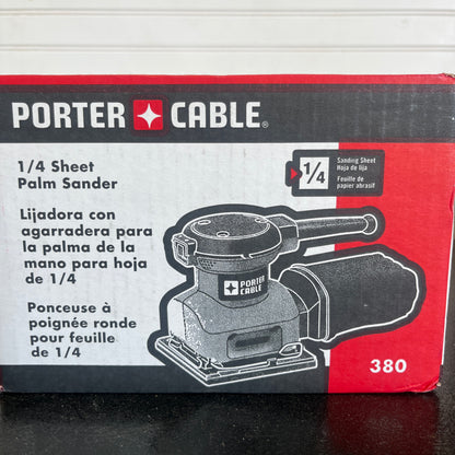 Porter-Cable Palm Sander and 50 Sanding Sheets