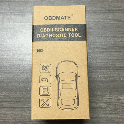 Car Scanner OM201 OBD2 Code Reader – Check Engine Diagnostic Tool with Wireless Printing