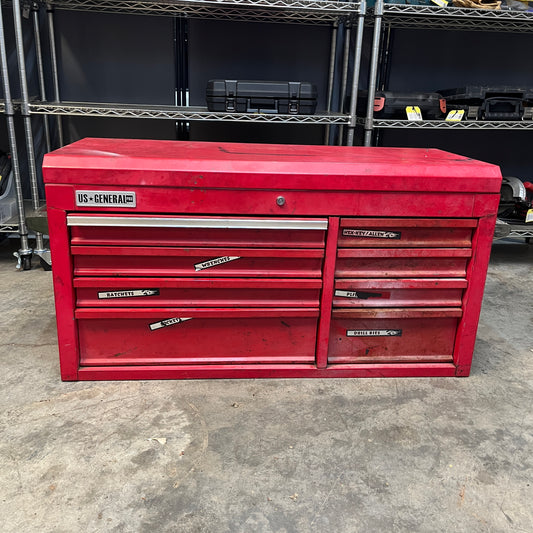 US General 41.25" Tool Chest – Heavy-Duty Steel Storage for Garage or Shop