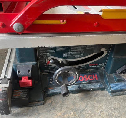 Bosch 4000 10” Table Saw with Stand