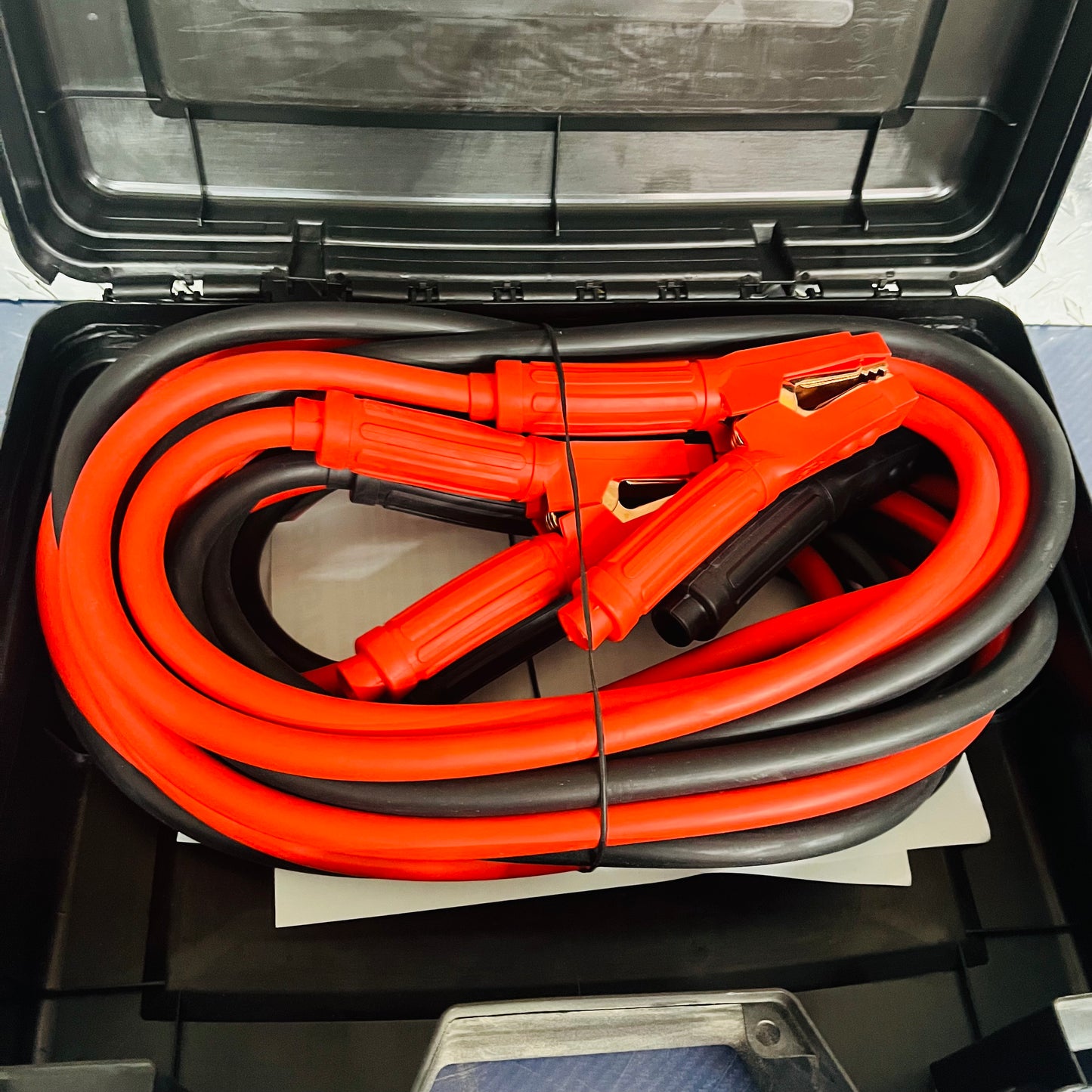 Pro-Start 1000 Professional Series Heavy-Duty Booster Cables – 1 GA, 25 FT