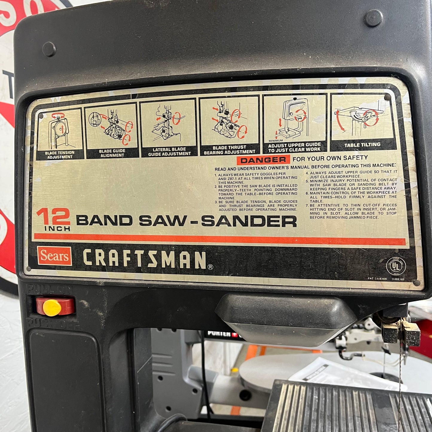 12 Inch Band Saw/Sander – Versatile and Precise Woodworking Tool