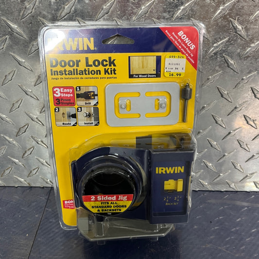 Irwin Door Lock Installation Kit