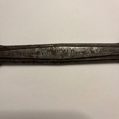 Barcalo Wrench 3/4 and 5/8 Vintage