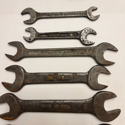 8 Vintage Wrenches USA
