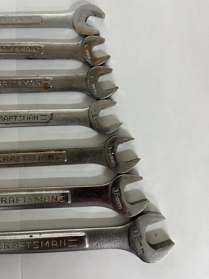 Craftsman Metric 7 Combination Wrenches