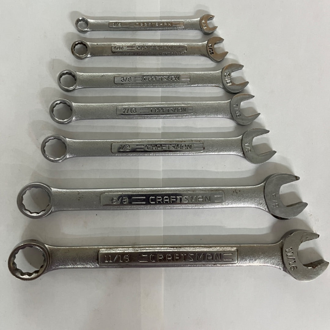 7 Craftsman Wrench Set USA