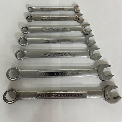 7 Craftsman Wrench Set USA