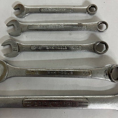 5 S-K and Craftsman Wrenches