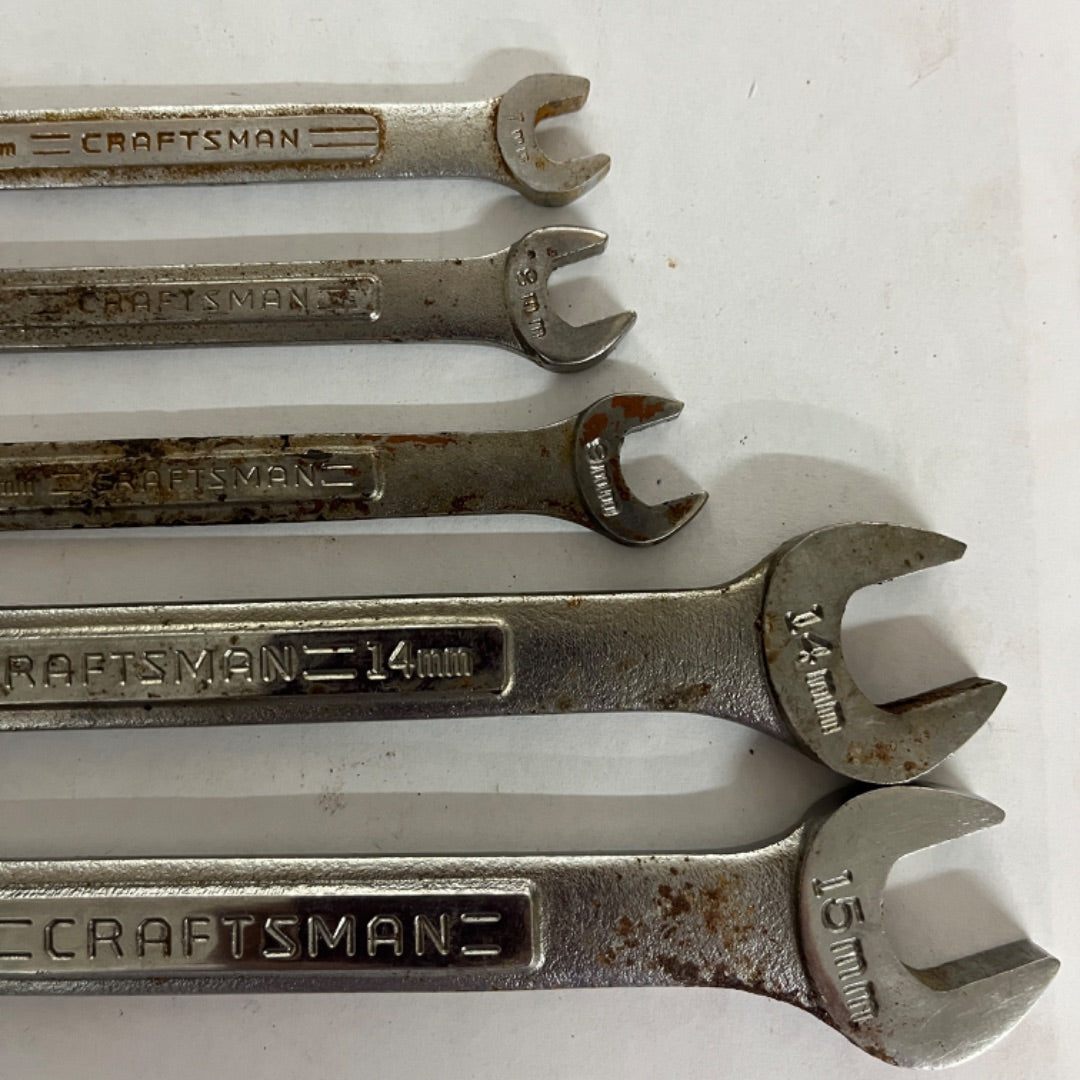 Mixed Craftsman Metric Wrenches