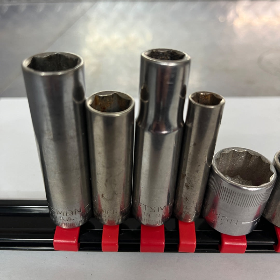 15 Craftsman Metric Sockets USA