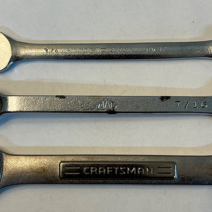 Mixed Set 3 Name Brand Wrenches