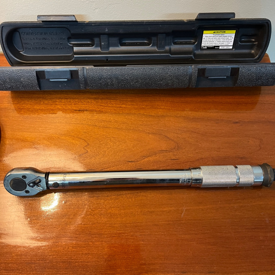 Pittsburgh Torque Wrench w/ Case