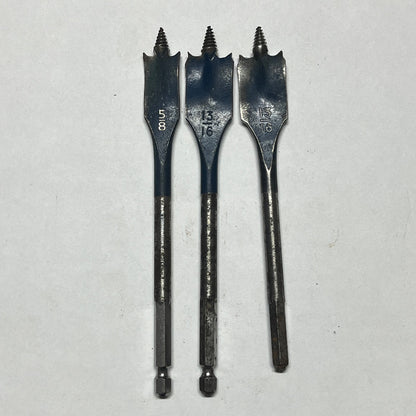 4 DareDevil Flat Drill Bits