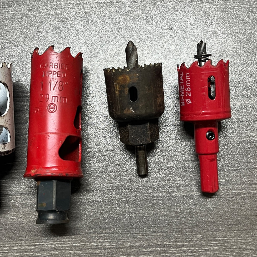 5 Hole Saws - Lenox, Milwaukee, etc.