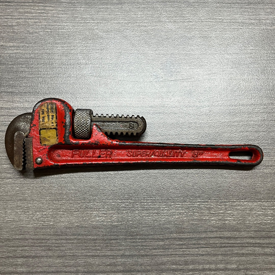Vintage 8" Fuller Pipe Wrench