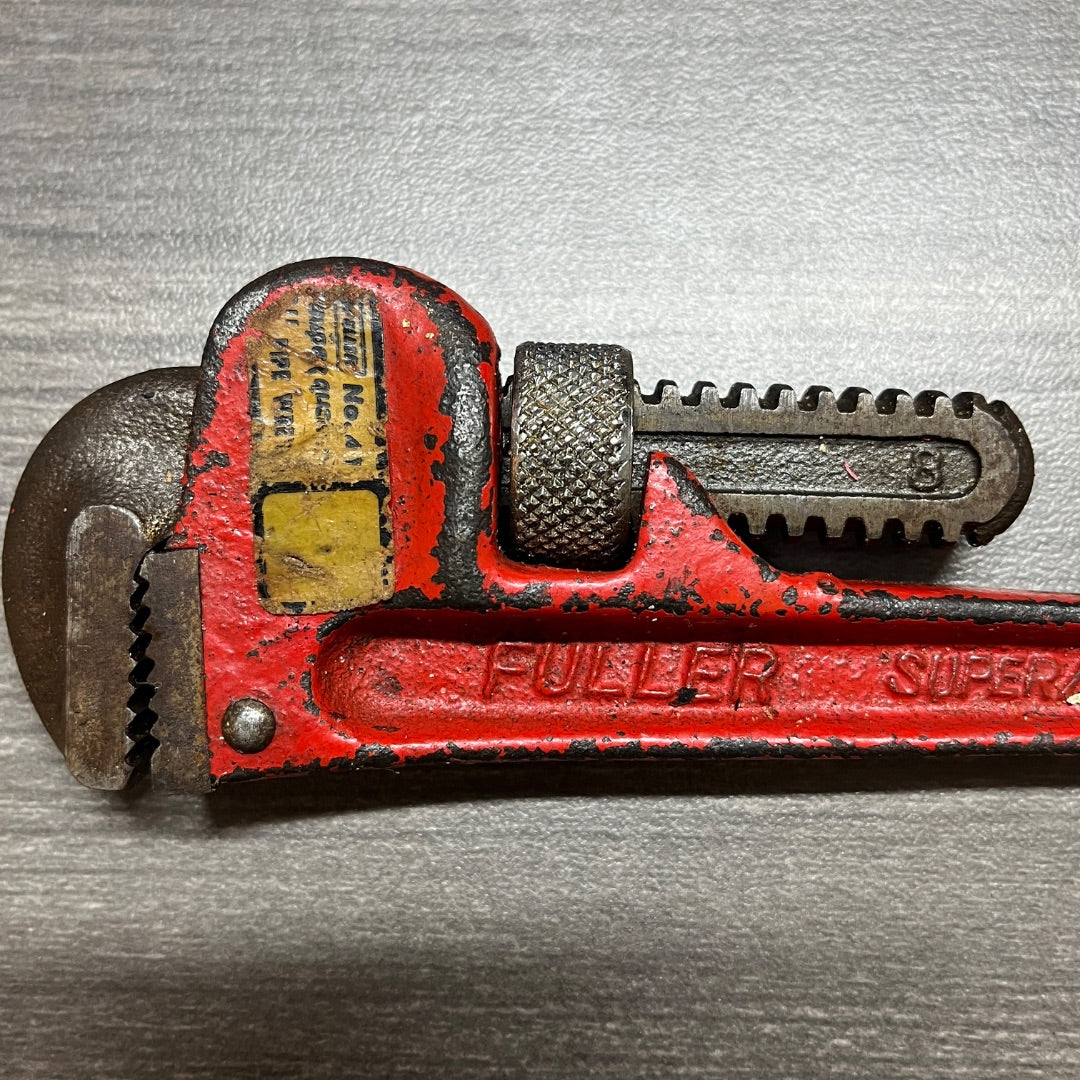Vintage 8" Fuller Pipe Wrench